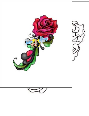 Flower Tattoo plant-life-flowers-tattoos-darrin-white-dwf-00141
