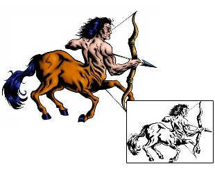 Sagittarius Tattoo Animal tattoo | DXF-00082