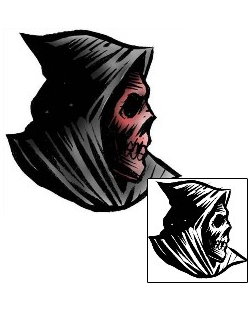 Reaper Tattoo Horror tattoo | DXF-00110