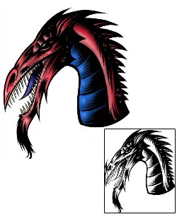Dragon Tattoo Mythology tattoo | DXF-00115