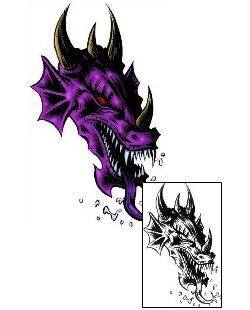 Monster Tattoo Mythology tattoo | DXF-00120