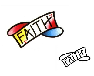 Faith Tattoo Tattoo Styles tattoo | DZF-00010