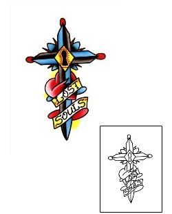 Cross Tattoo Tattoo Styles tattoo | DZF-00014