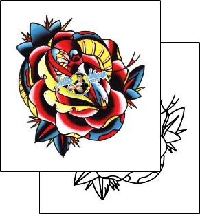 Flower Tattoo plant-life-flowers-tattoos-dustin-golden-dzf-00018