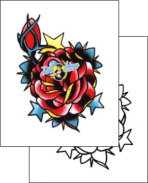 Star Tattoo flower-tattoos-dustin-golden-dzf-00020