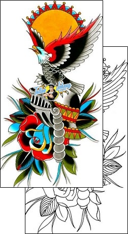 Eagle Tattoo animal-eagle-tattoos-dustin-golden-dzf-00045