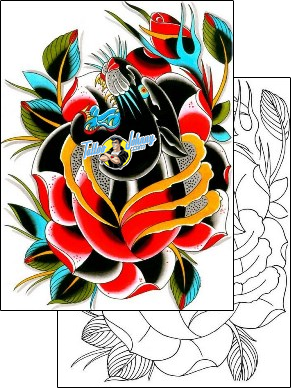 Flower Tattoo plant-life-flowers-tattoos-dustin-golden-dzf-00050