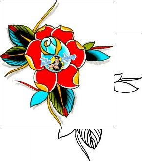 Flower Tattoo plant-life-flowers-tattoos-dustin-golden-dzf-00057