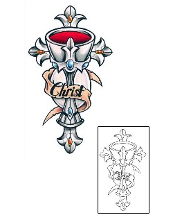 Picture of Religious & Spiritual tattoo | E1F-00002