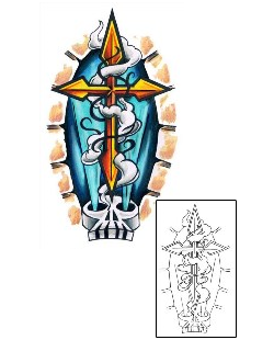 Picture of Religious & Spiritual tattoo | E1F-00005