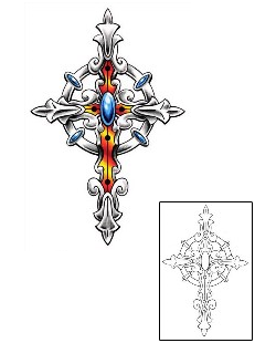 Picture of Religious & Spiritual tattoo | E1F-00011