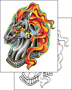 Horse Tattoo animal-horse-tattoos-english-jonny-e1f-00021