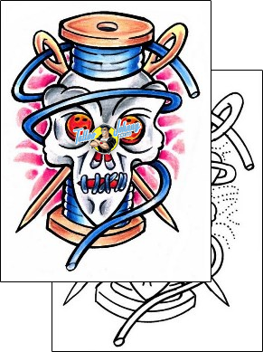 Skull Tattoo horror-skull-tattoos-english-jonny-e1f-00057