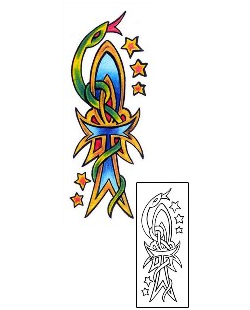 Ankh Tattoo Ethnic tattoo | E1F-00062