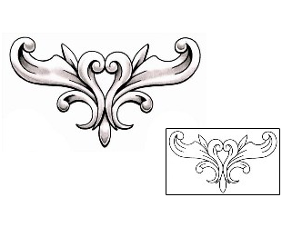 Decorative Tattoo Specific Body Parts tattoo | E1F-00069