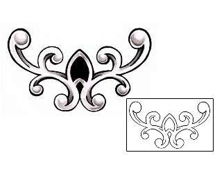 Decorative Tattoo Specific Body Parts tattoo | E1F-00072