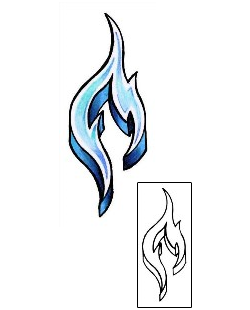 Fire – Flames Tattoo Miscellaneous tattoo | E1F-00084