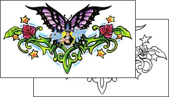 Butterfly Tattoo lower-back-tattoos-english-jonny-e1f-00124