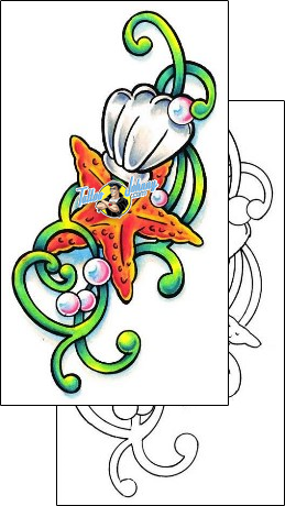 Starfish Tattoo marine-life-starfish-tattoos-english-jonny-e1f-00127