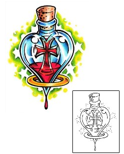Picture of Religious & Spiritual tattoo | E1F-00147