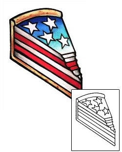 Patriotic Tattoo Patronage tattoo | E1F-00150