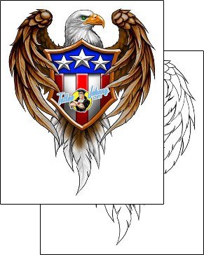 Eagle Tattoo eaf-00010