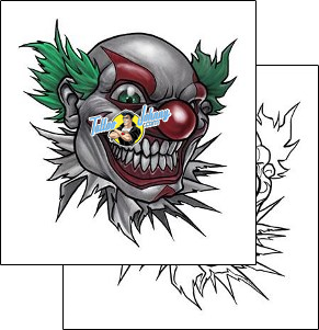Evil Tattoo clown-tattoos-tennessee-eaf-00036