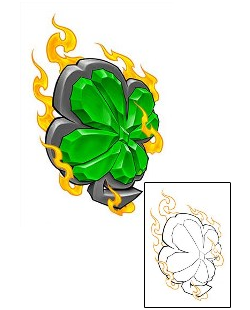 Clover Tattoo Miscellaneous tattoo | EAF-00045