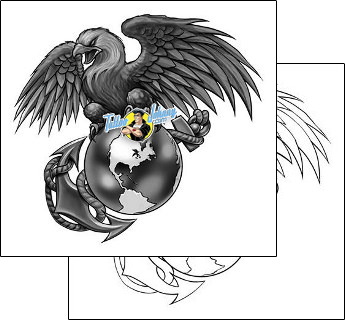 Eagle Tattoo eaf-00049