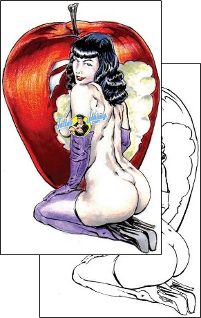 Pin Up Tattoo for-men-woman-tattoos-edward-cherniga-ecf-00004