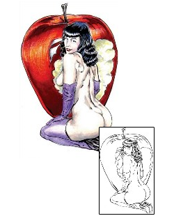 Pin Up Tattoo For Men tattoo | ECF-00004