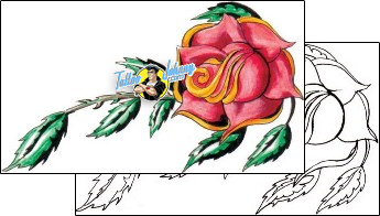 Flower Tattoo plant-life-flowers-tattoos-edward-cherniga-ecf-00035