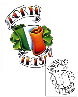 Picture of Born Irish Tattoo