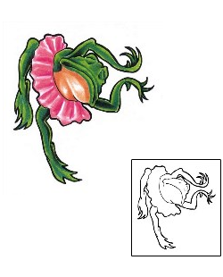 Frog Tattoo Reptiles & Amphibians tattoo | EDF-00057