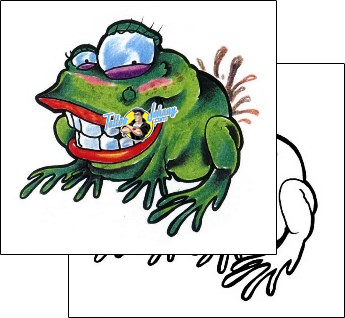 Frog Tattoo reptiles-and-amphibians-frog-tattoos-eddy-edf-00059