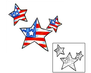 Star Tattoo Patronage tattoo | EDF-00069