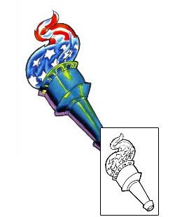 Patriotic Tattoo Animal tattoo | EDF-00070