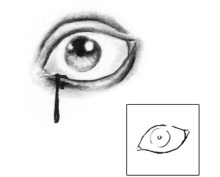 Eye Tattoo Miscellaneous tattoo | EDF-00097