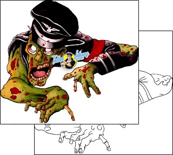 Monster Tattoo horror-monster-tattoos-devin-sheehy-eff-00055
