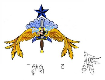 Wings Tattoo astronomy-star-tattoos-eve-egf-00034