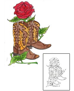 Rose Tattoo Plant Life tattoo | EGF-00051