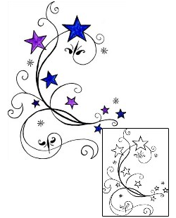 Star Tattoo For Women tattoo | EGF-00082