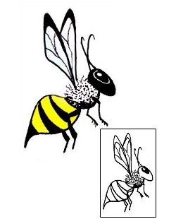 Bee Tattoo Insects tattoo | EGF-00116