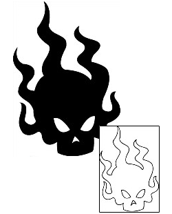 Fire – Flames Tattoo Miscellaneous tattoo | EHF-00007