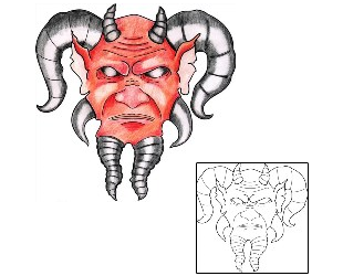 Monster Tattoo Horror tattoo | EHF-00014
