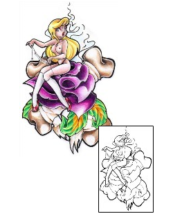 Breast Tattoo Mythology tattoo | EJF-00007