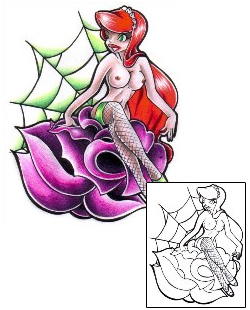 Pin Up Tattoo Mythology tattoo | EJF-00009