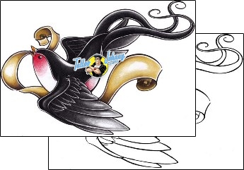 Bird Tattoo animal-bird-tattoos-emelie-jensen-ejf-00032