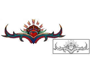 Crown Tattoo Specific Body Parts tattoo | EKF-00038
