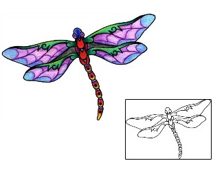 Dragonfly Tattoo For Women tattoo | EKF-00062